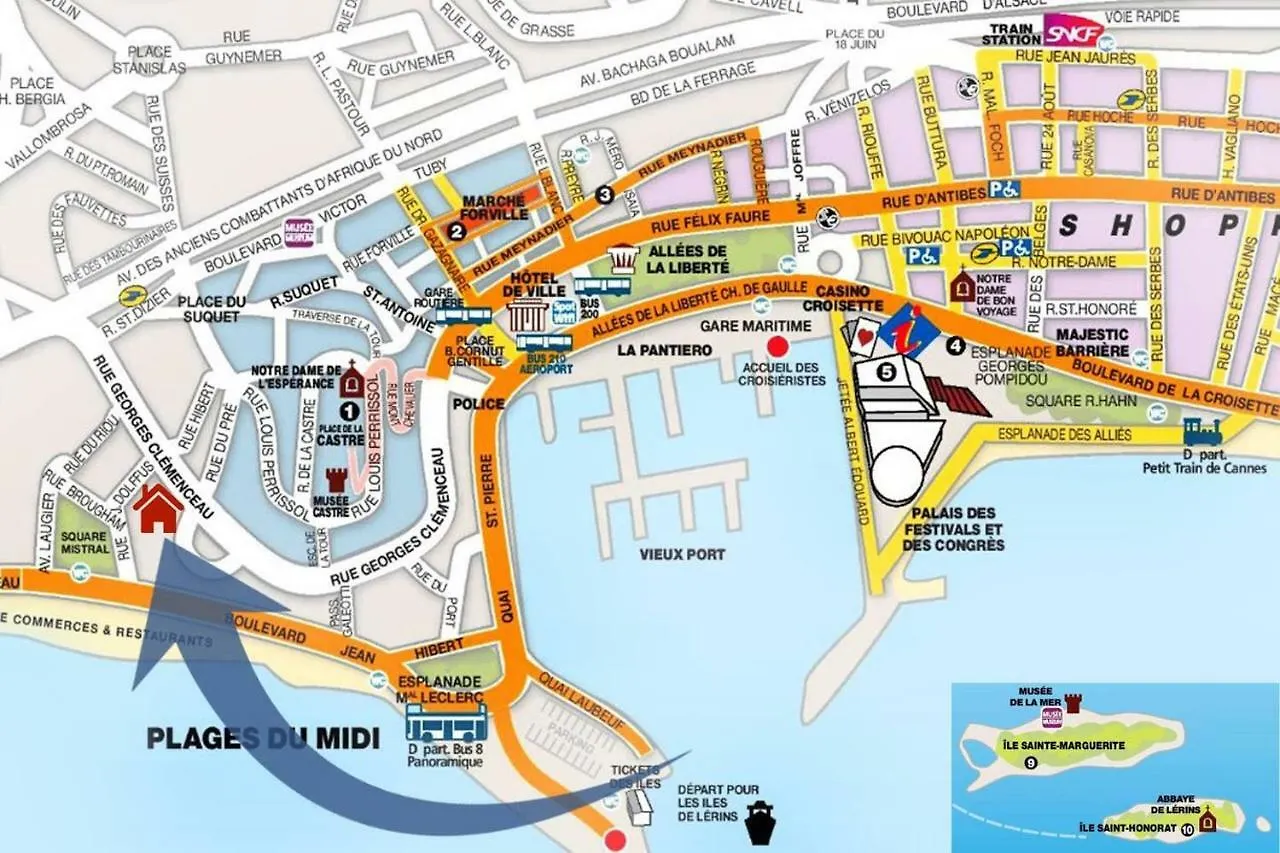 Apartamento Grand Studio Cannes Centre